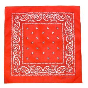 CTM Classic Cotton Paisley Bandana - All-Purpose Function and Style